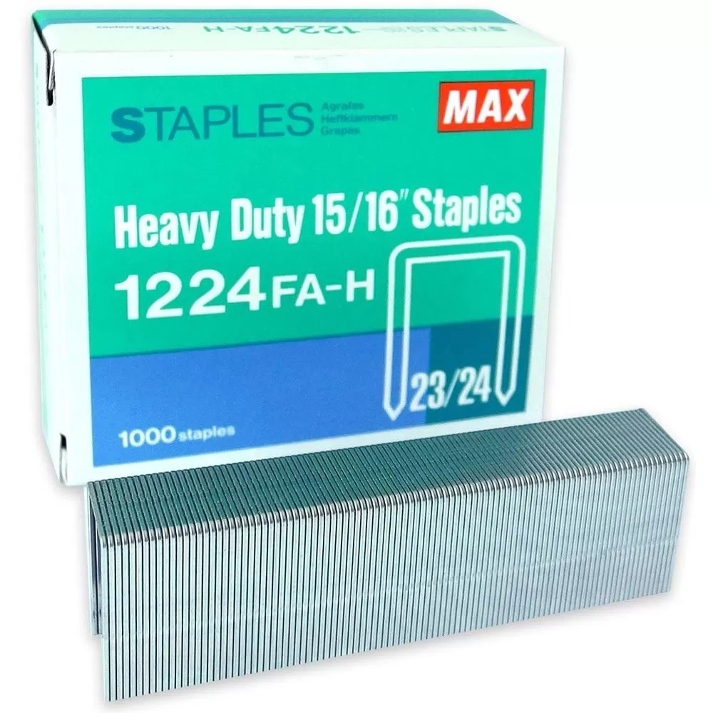 Max 1224FA-H 重型釘書釘 24mm (23/24) [訂裝厚度170-240張]