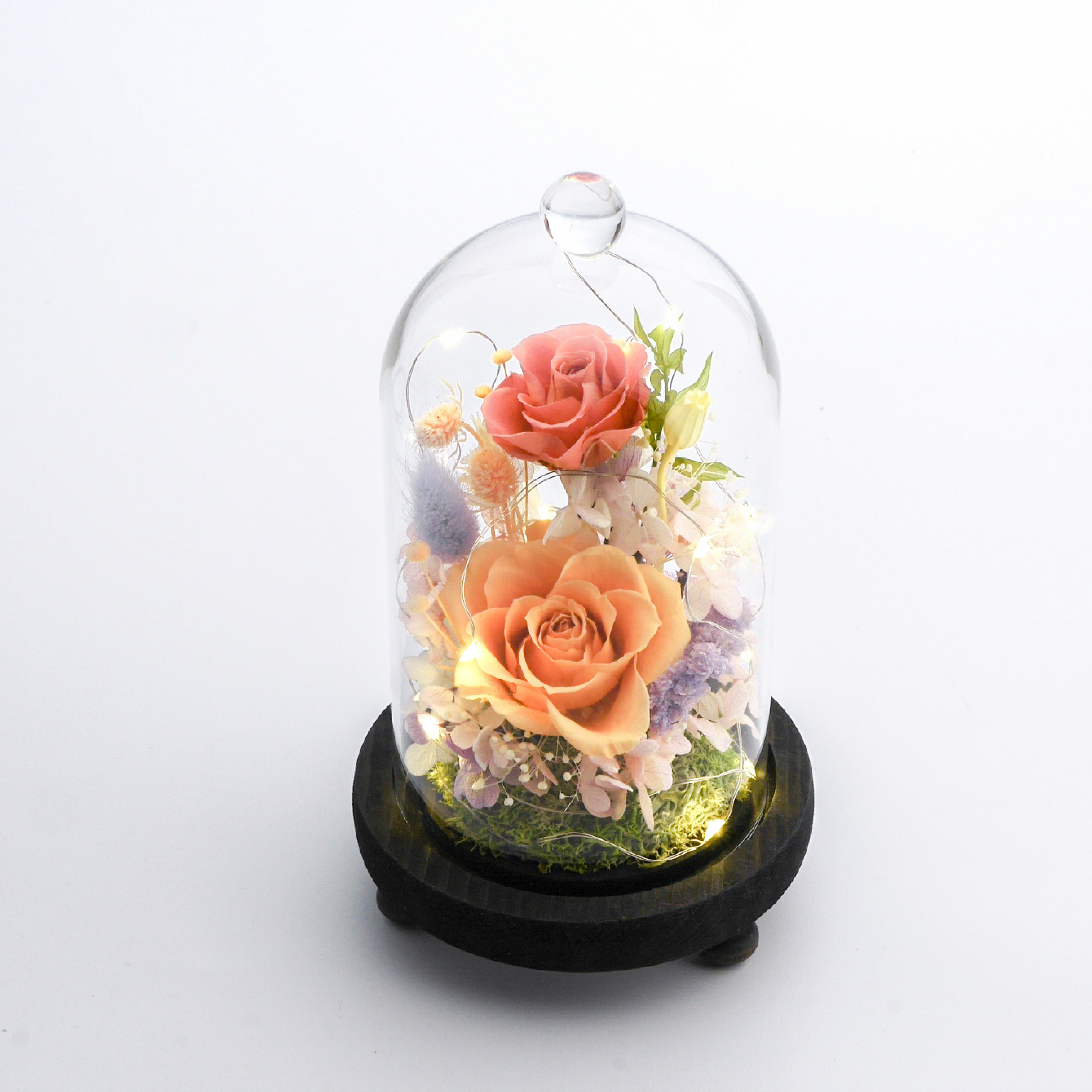 【奔騰的愛】長型玻璃花盅-小