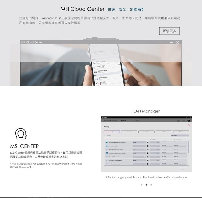 【特仕版】MSI微星Cubi 5 12M-010BTW準系統商用迷你電腦(i7-1255U)