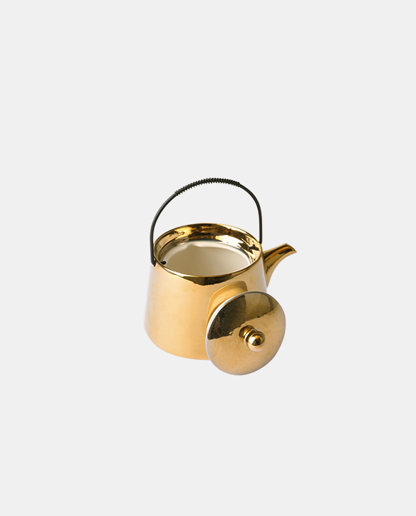 Bold & Basic Ceramics: Tea Pot Gold 茶壺 - 6