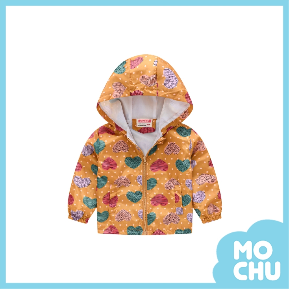 愛心點點連帽外套