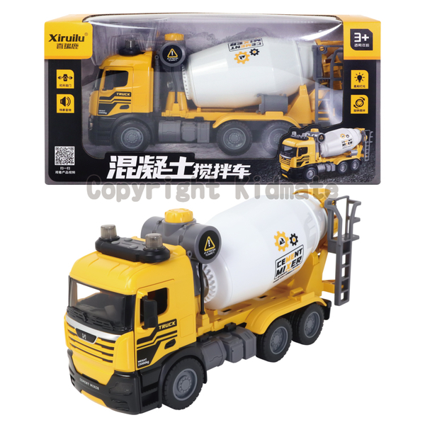 《 KIDMATE 》 燈光開門水泥車