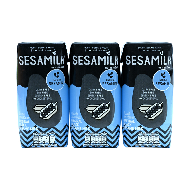 SESAMILK原味黑芝麻奶3*200ml [食用日期︰25/3/2026]