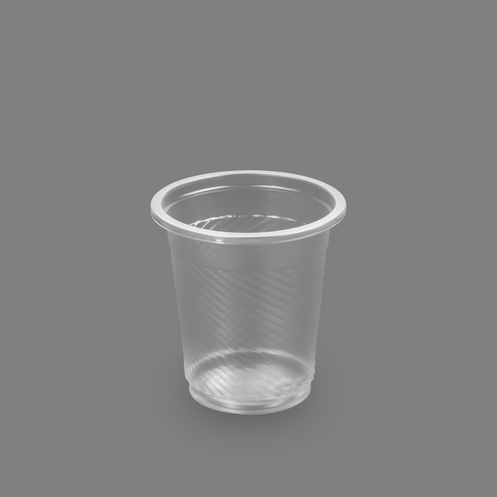 PP塑膠水杯 170cc 透明