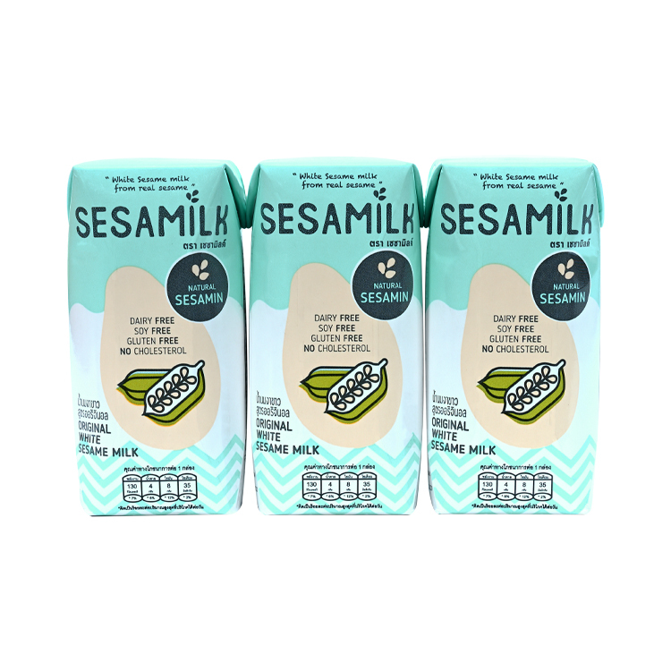 SESAMILK原味白芝麻奶3*200ml[食用日期︰24/10/2026]