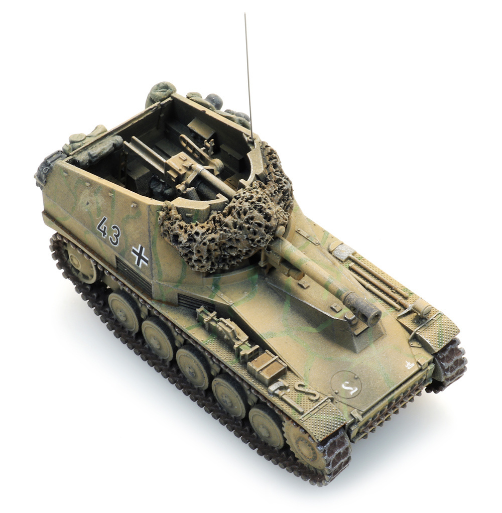 Artitec 6870486 HO規 Sd.Kfz. 124 Wespe Camo 坦克.迷彩