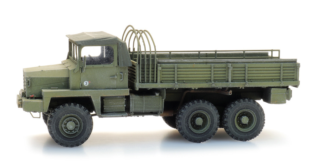 Artitec 6870548 HO規 FR Berliet GBC 8KT LOAD 軍用卡車