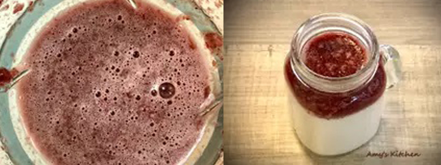 鮮奶酪 / 櫻桃鮮奶酪-步驟9&10【天時莓果TimesBerries】冷凍莓果 ‧ 有機莓果