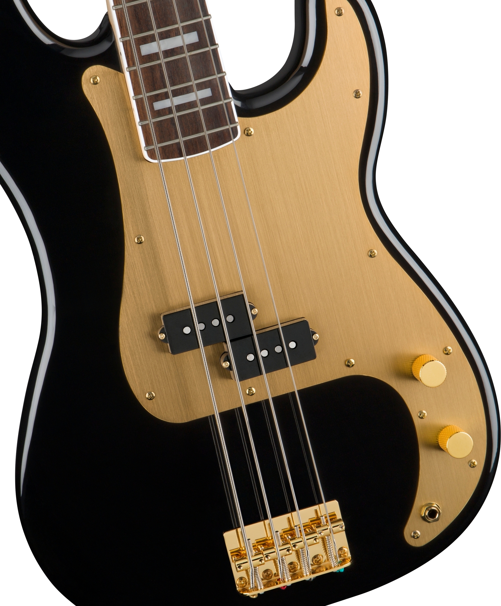 Squier Squier 40週年限量 40th Precision Bass LR Gold BLK 黑金色 P Bass 第 3 張圖片｜三峽吉他 / Bass