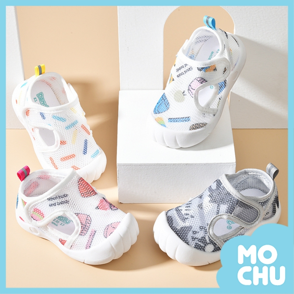 繽紛色彩學步鞋(四色)