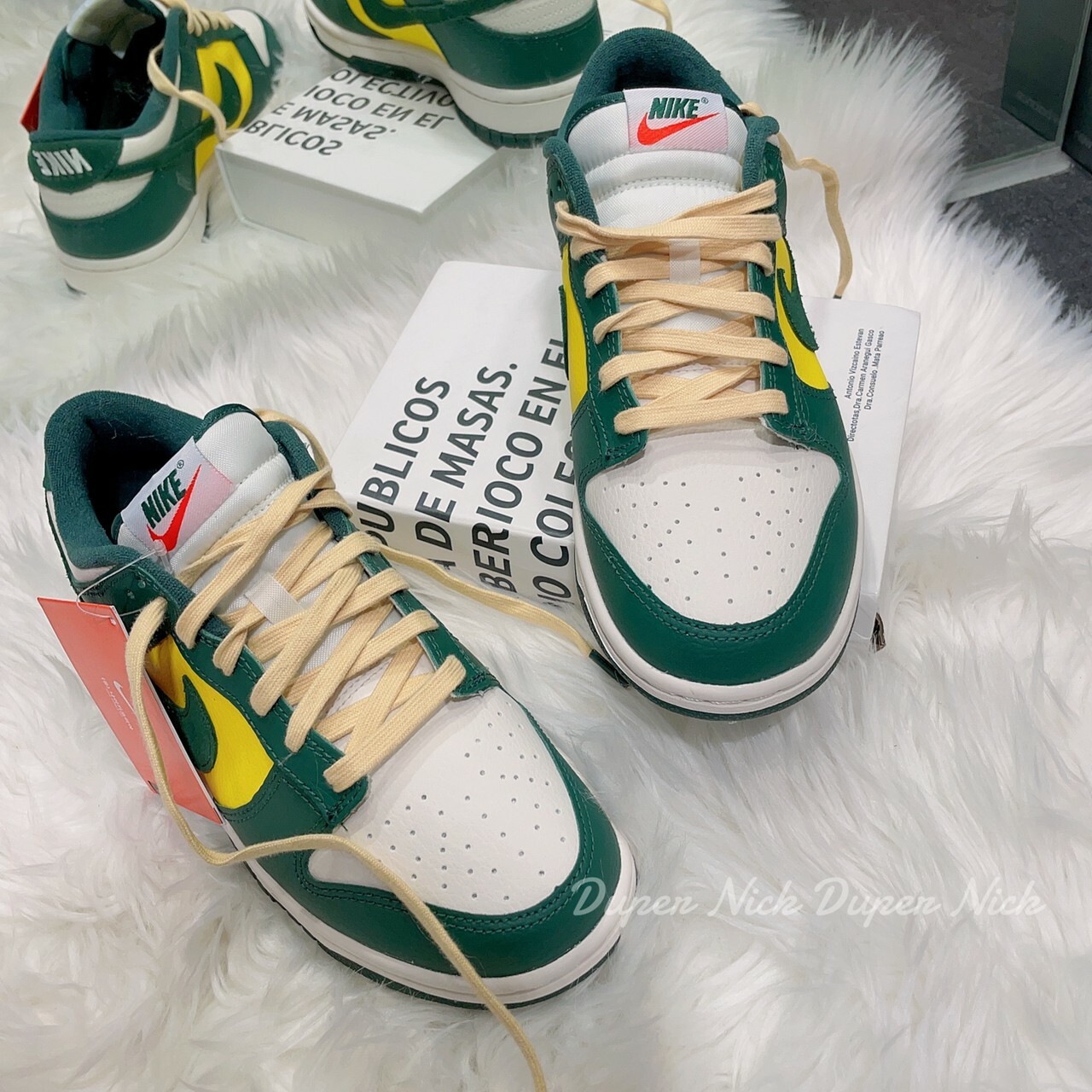 NIKE DUNK LOW 巴西森林 綠黃