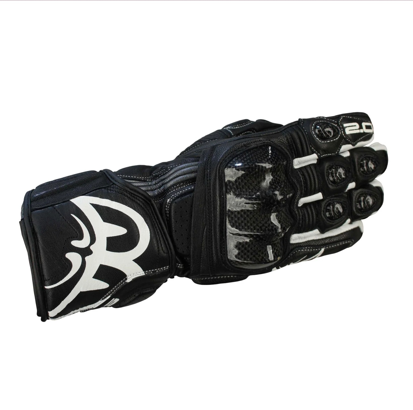 BERIK G-10723-BK BLACK 黑 皮手套 長版手套