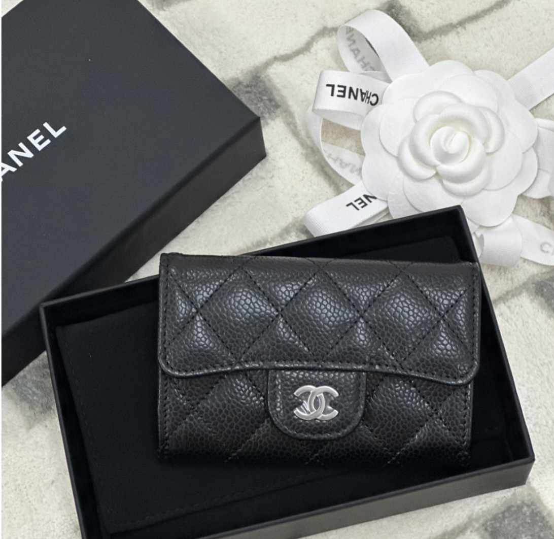 Chanel card holder