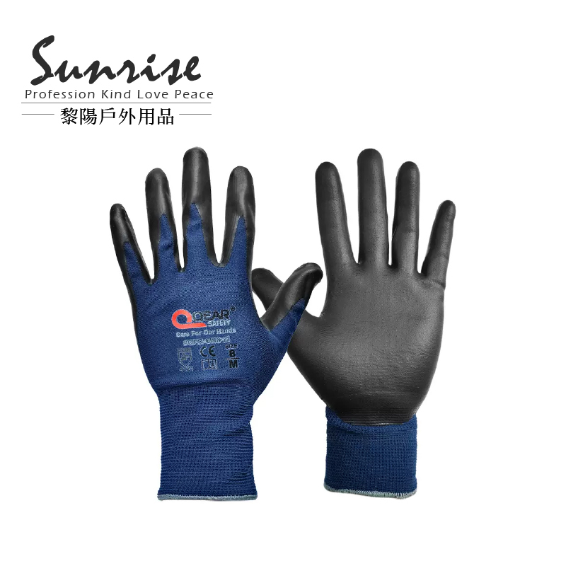 耐磨防滑觸控手套 藍 彈性/機車/止滑/單車配件/排汗/運動/登山/旅遊 43CTB358