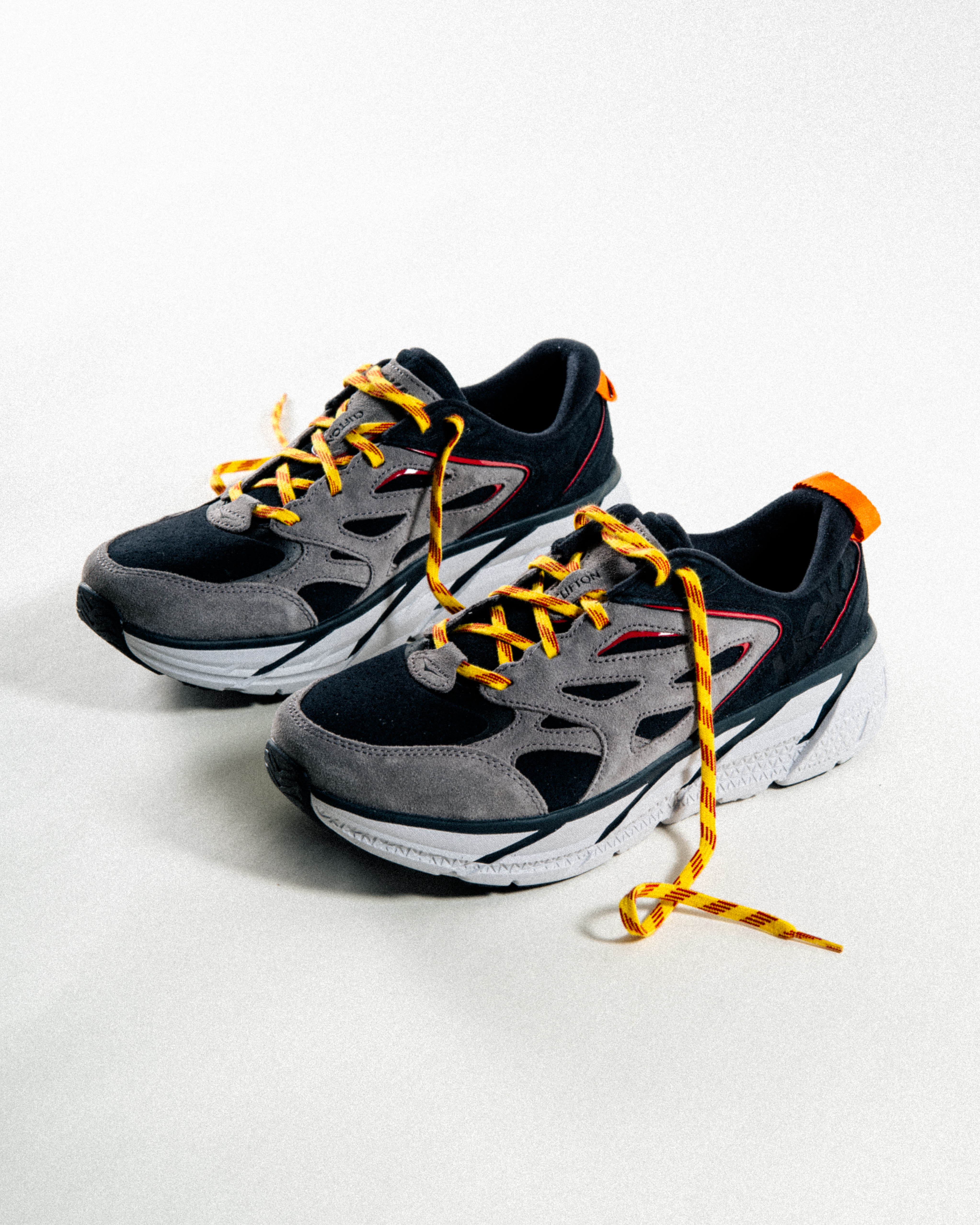 [現貨] HOKA Clifton L Suede Black Rock