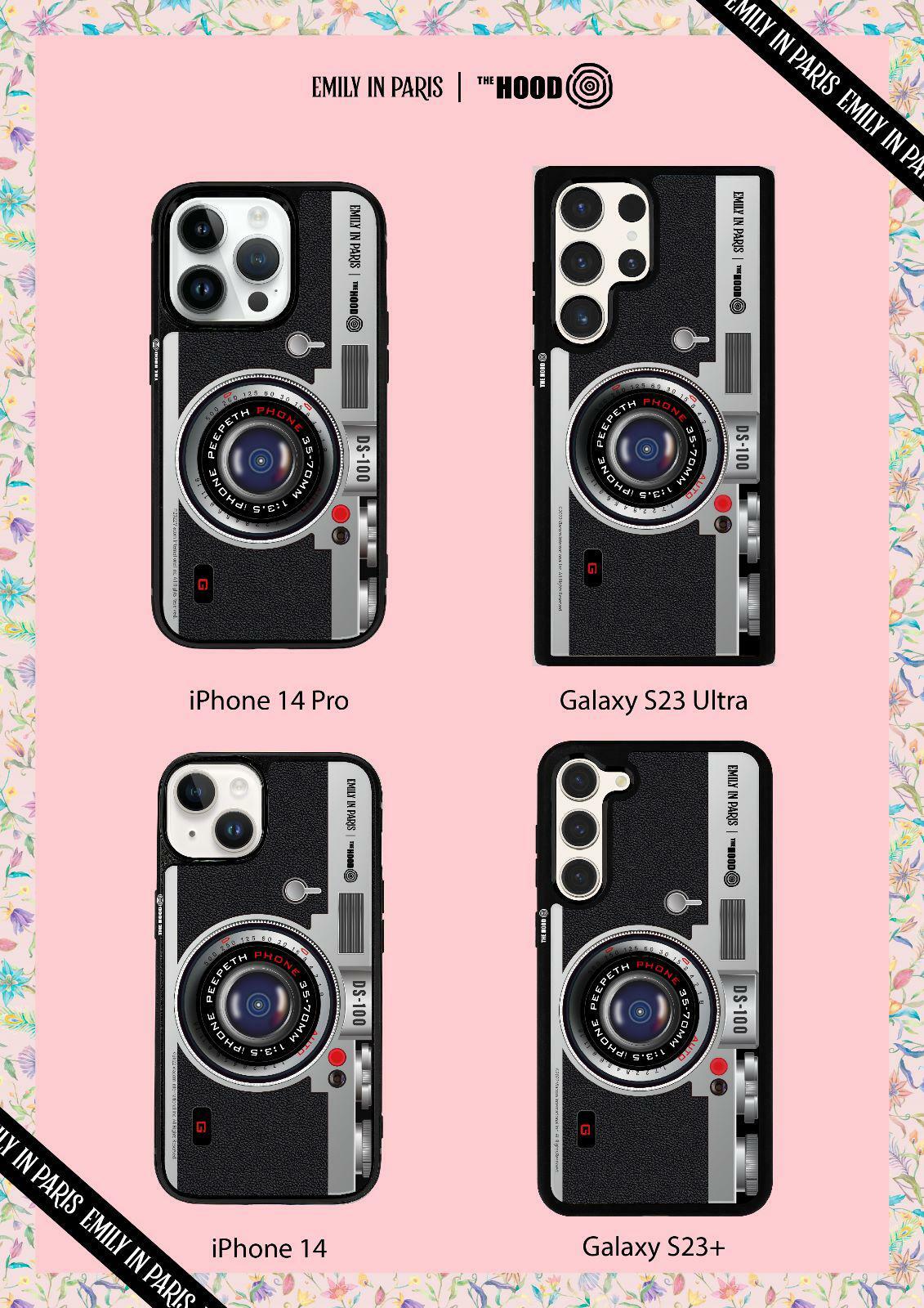 Netflix大熱電影Emily In Paris Emily標誌性相機造型手機殻