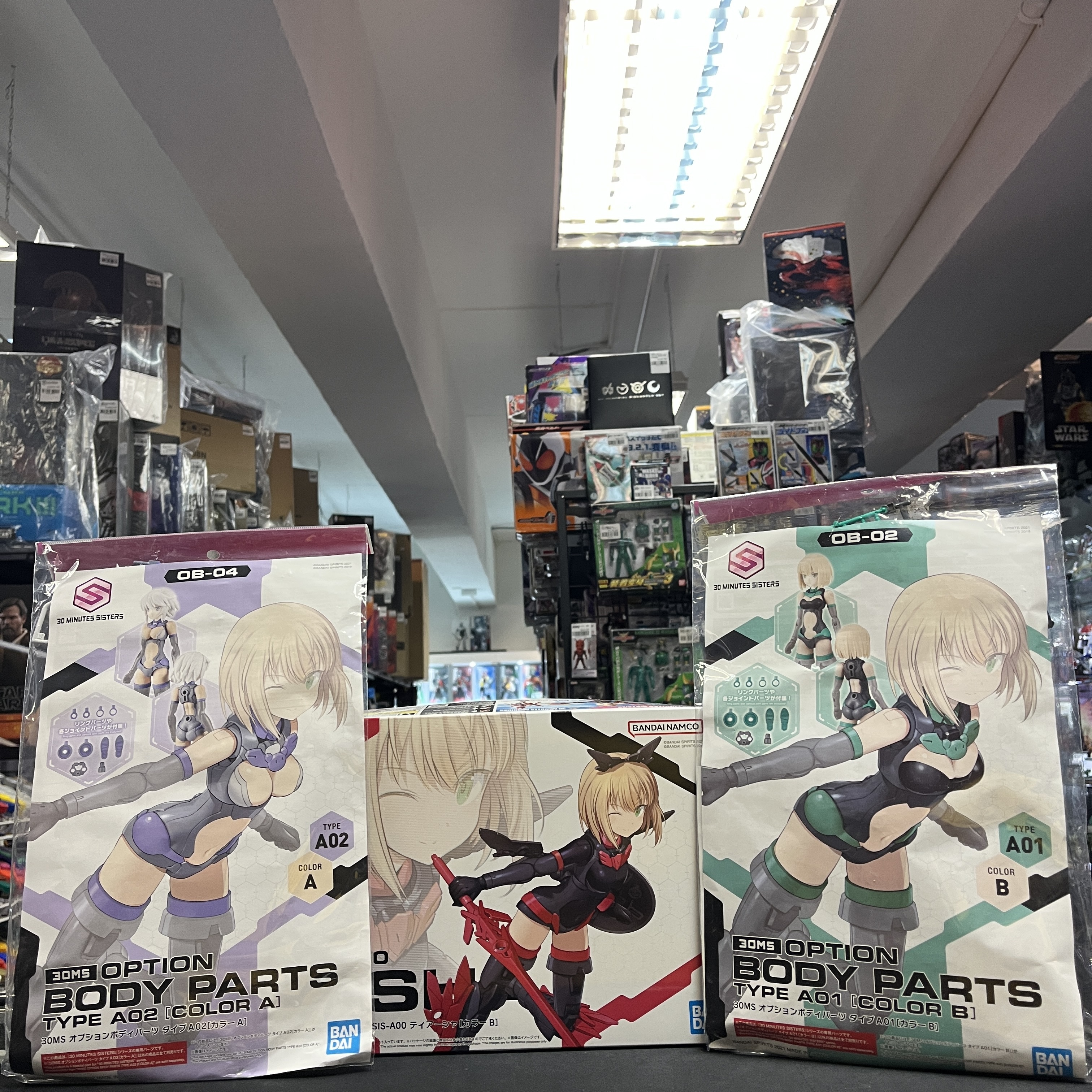 寄賣 其它-30MS SIS-A00 Tiasha Color B +OB-04 OB-02