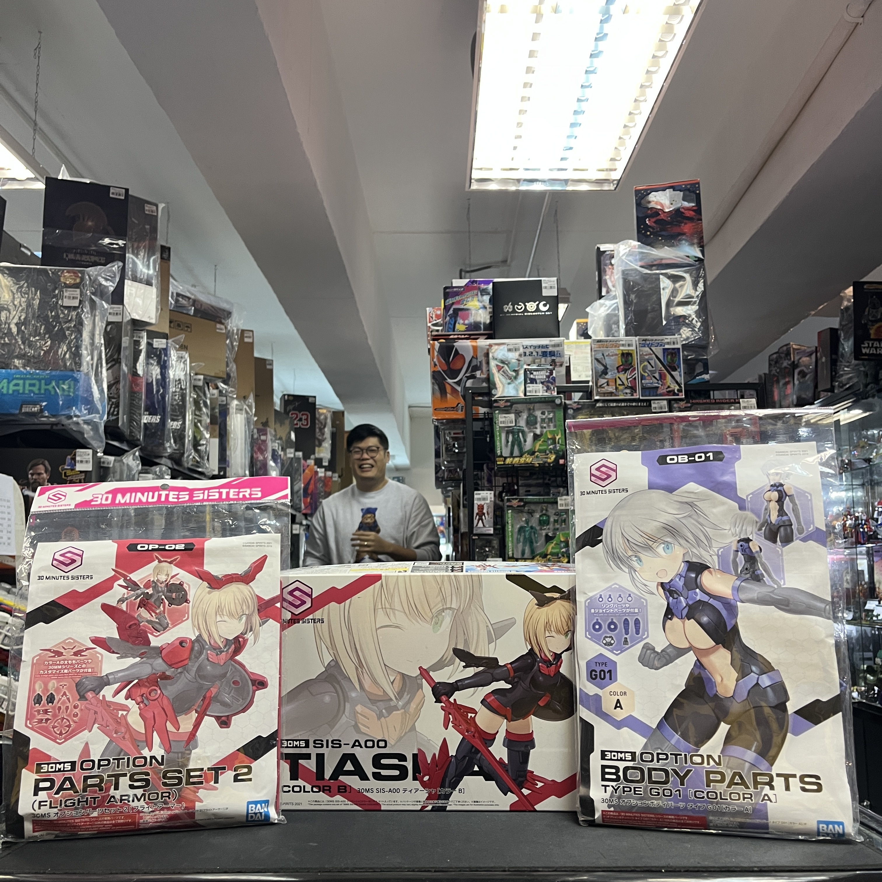 寄賣 其它-30MS SIS-A00 Tiasha Color B +OB-01 OP-02
