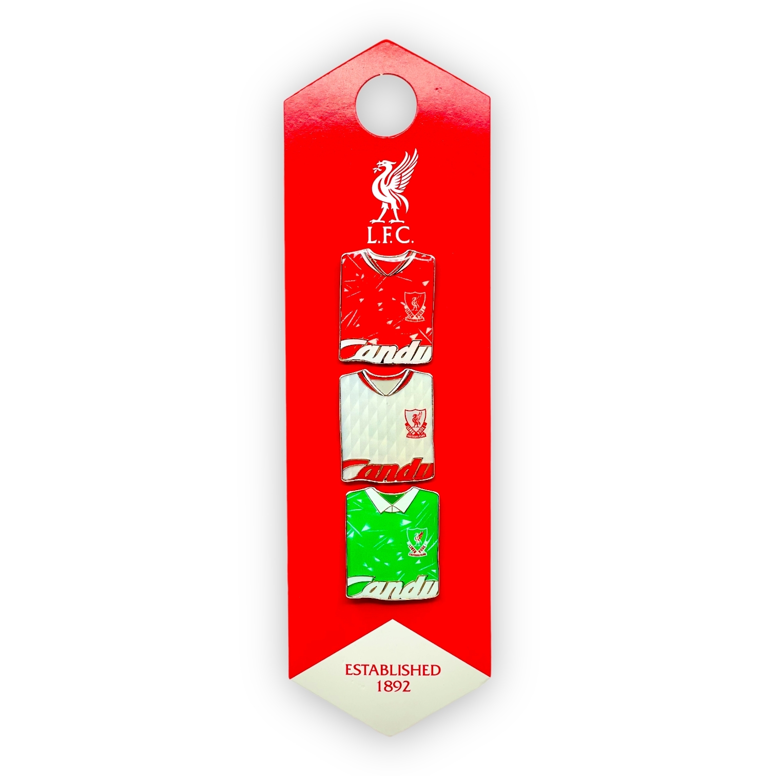 利物浦經典3球衣襟章套裝