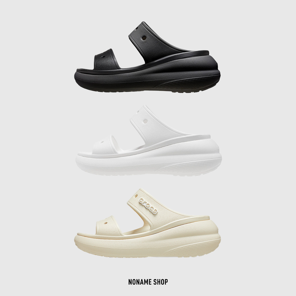CROCS Classic Crush Sandal 經典 泡芙 厚底 涼鞋 三色 (男/女款)
