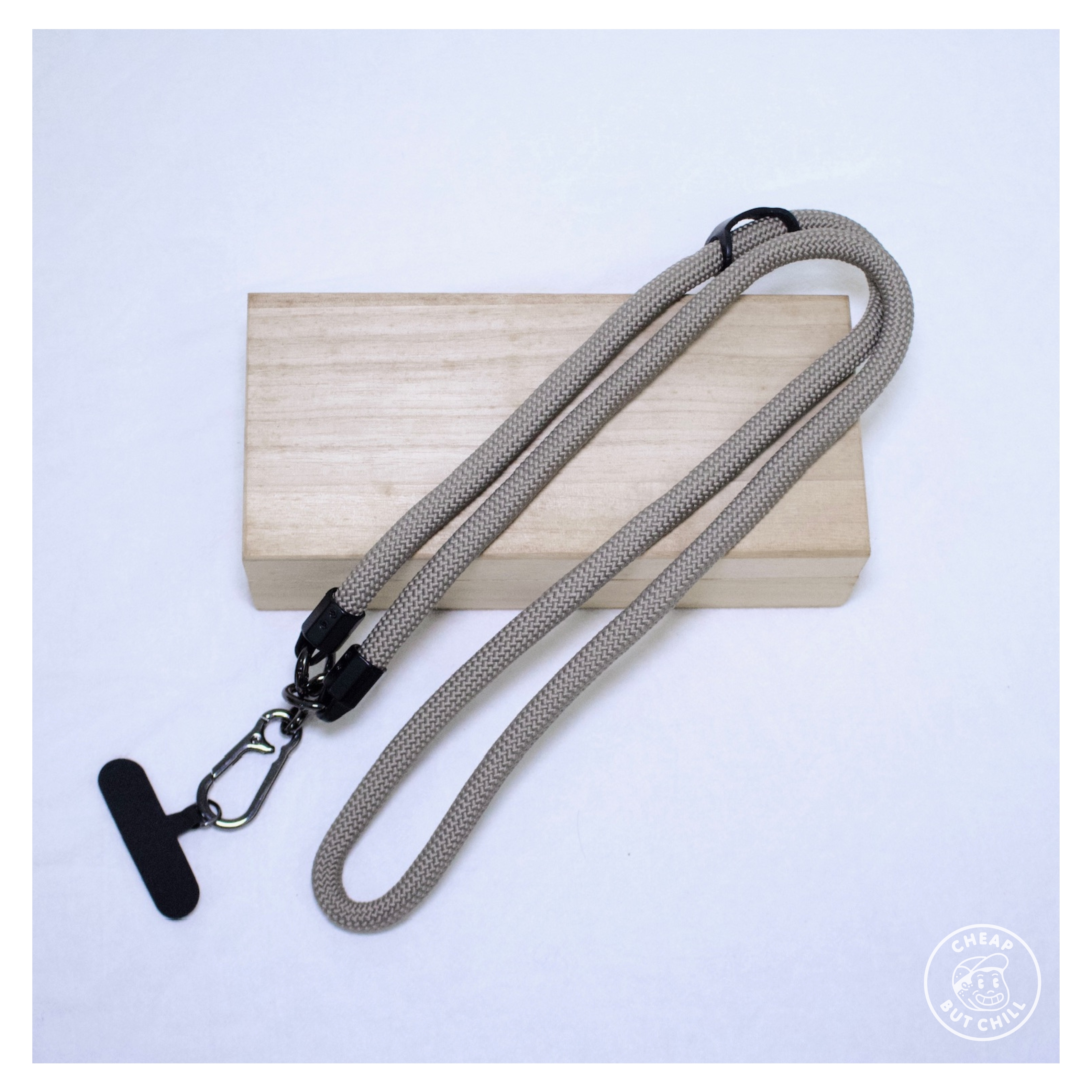 New ✦ CheapbutChill 粗LOOK斜咩手機繩套裝 (九色入)