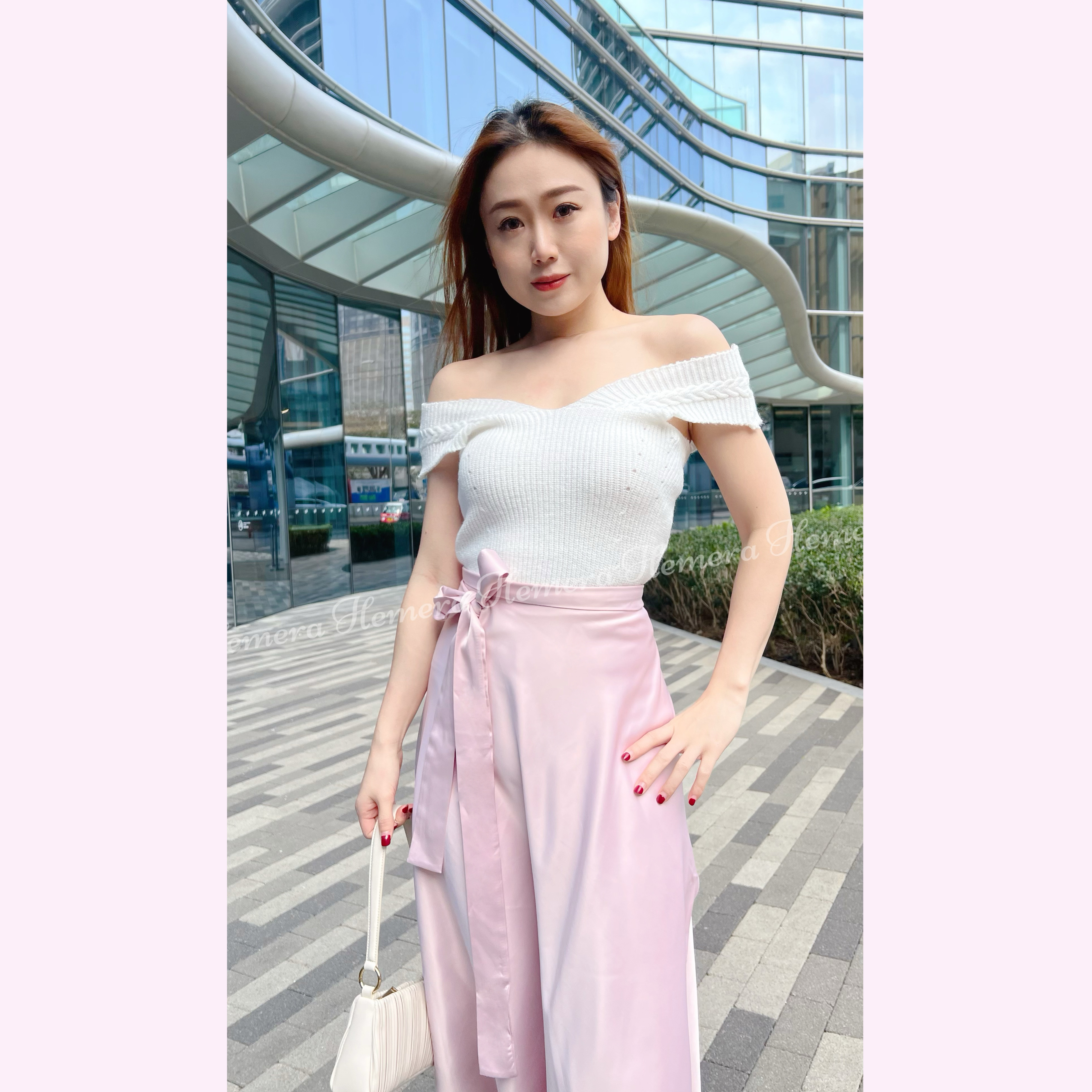 TP23W0329 勝利V領針織小背心