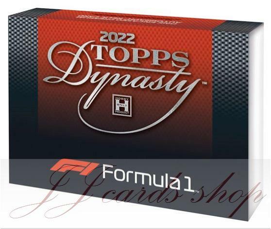 2022 Topps Dynasty Formula 1 一級方程式王朝系列F1 賽車卡卡盒( 每盒