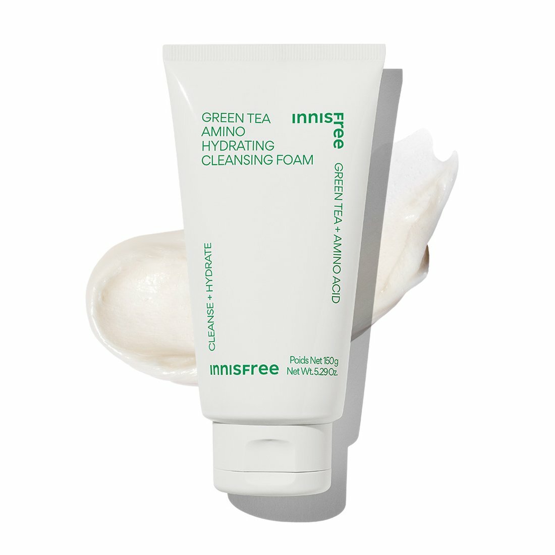 Innisfree Green Tea Amino Hydrating Cleansing Foam 150g