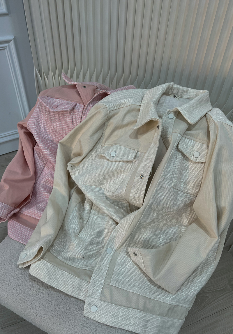 拼接小香外套*2色