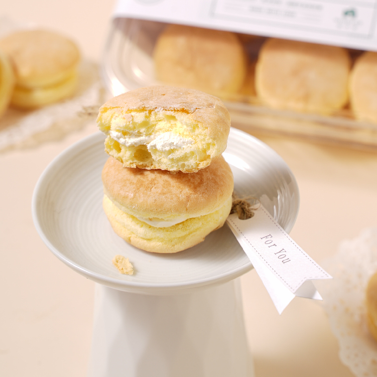 雲朵馬卡龍【午茶點心/台式馬卡龍/牛粒/原味/草莓】