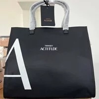 [S] TWINSET SHOPPER,NERO, 231AA7250-00006 (STS25)