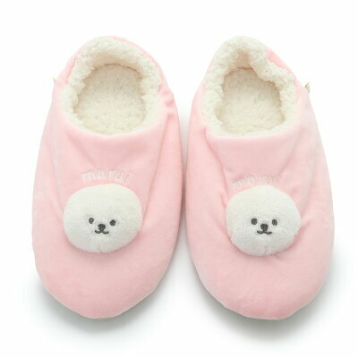 【日本Mother Garden】 室內拖鞋 Fuwanko款23-25cm 博美犬