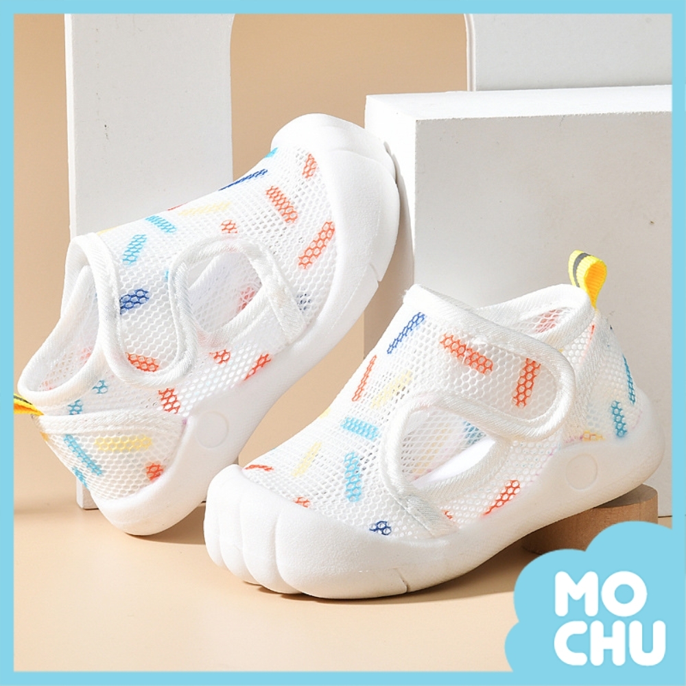 繽紛色彩學步鞋(四色)