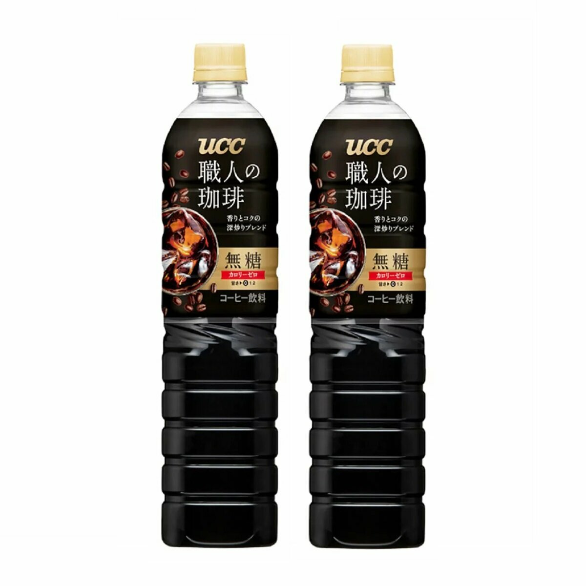 UCC - 職人無糖咖啡 900ml × 2支裝 (平行進口) 新包裝