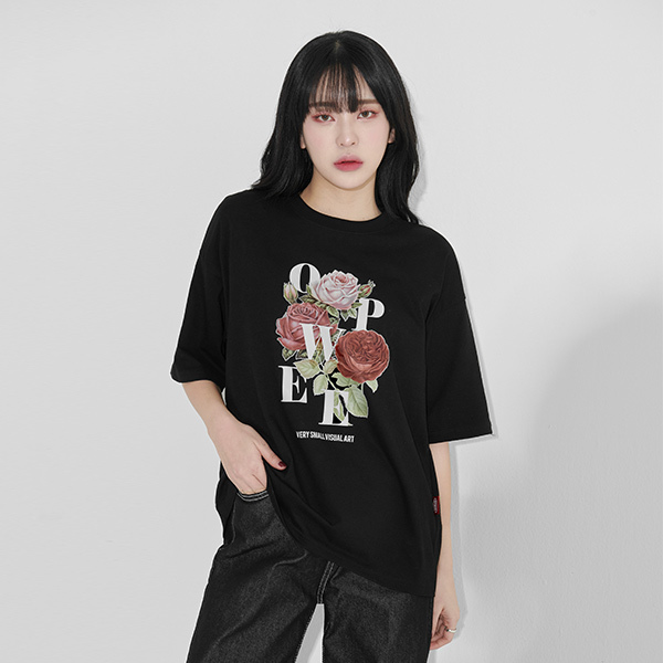 OPWEE - ROSE TEE｜2 COLORS