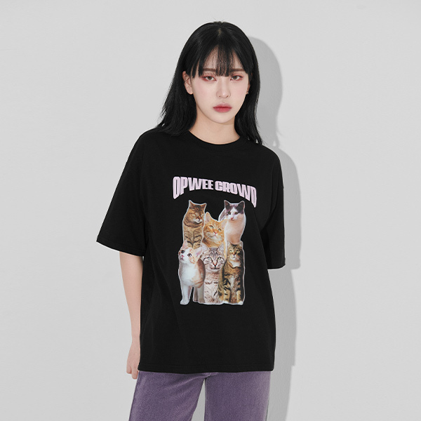 OPWEE - CATS TEE｜3 COLORS