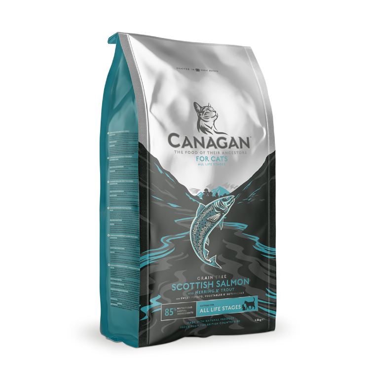 CANAGAN 原之選無穀物天然貓糧 - 蘇格蘭三文魚配方 4kg