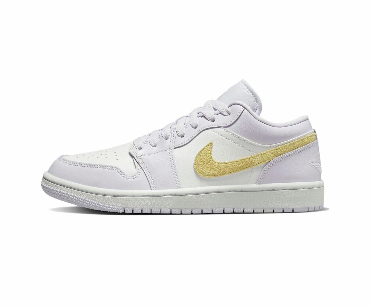 代購 Air Jordan 1 LOW WMNS"Barely Grape" 復古籃球鞋 白紫 MAR-