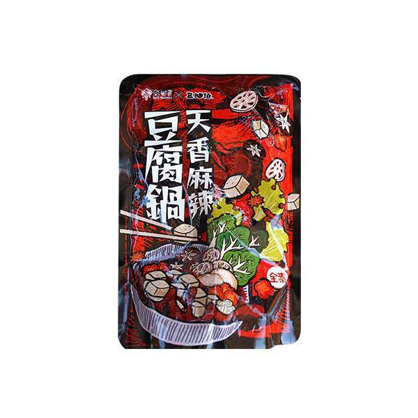 【奶茶團長團購7/6-7/19】豆油伯X老四川 天香麻辣豆腐鍋800g(全素)