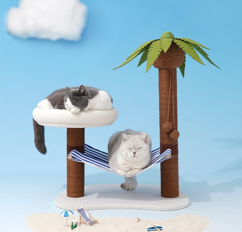 夏日椰樹小島🌴貓爬架