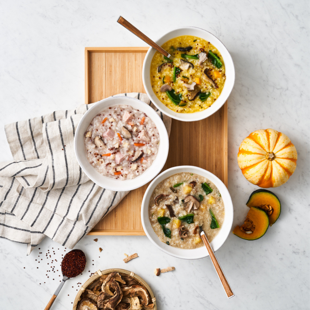 【免運】青銀素食養生粥組合(內附10包)