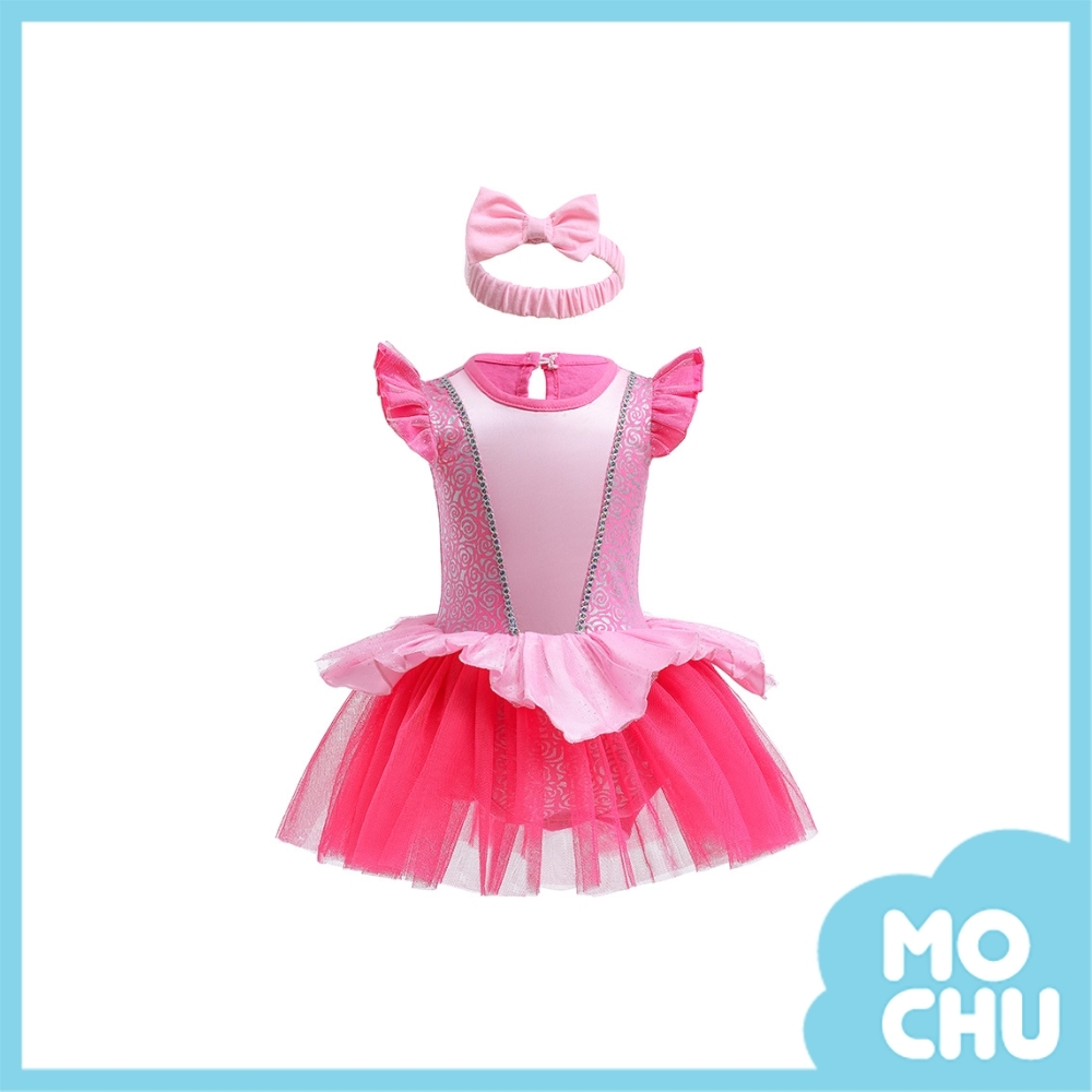 粉紅艾洛公主連衣裙