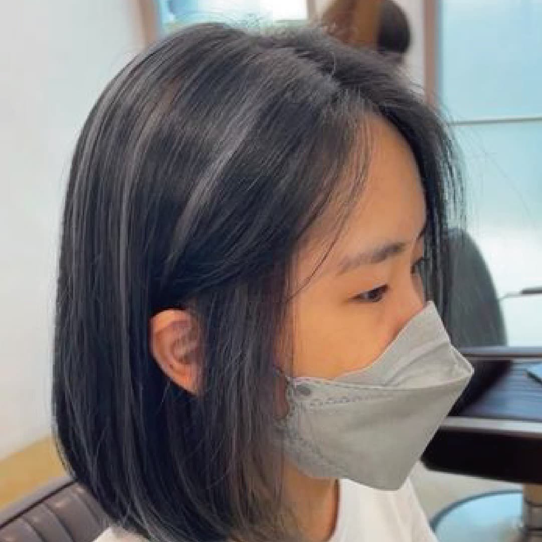 苗栗髮廊推薦美髮設計師Kelly線條染作品