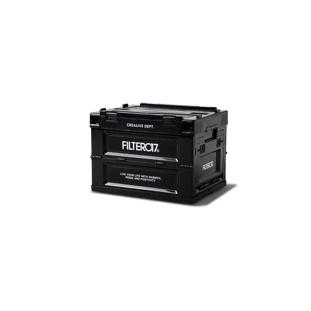 Filter017® 雙側開摺疊收納箱  28L