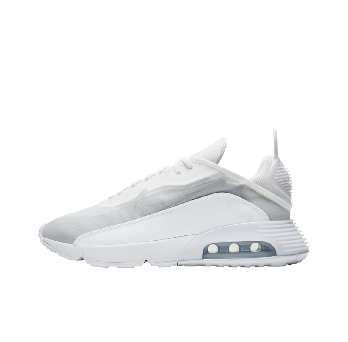 Triple white clearance nike air max