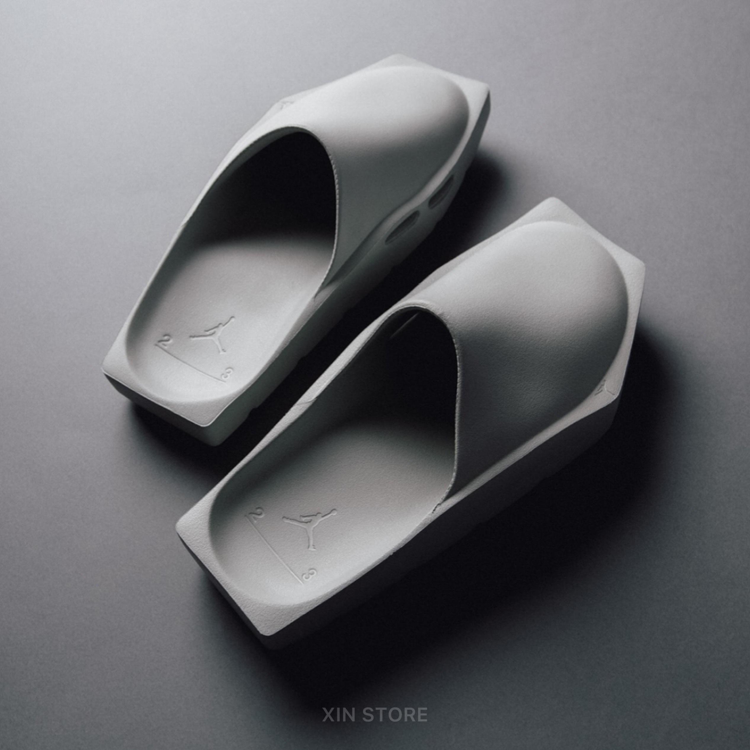 【現貨】Nike W Jordan Hex Mule x Billie Eilis 拖鞋 穆勒鞋 一體成形 水泥灰 經典黑