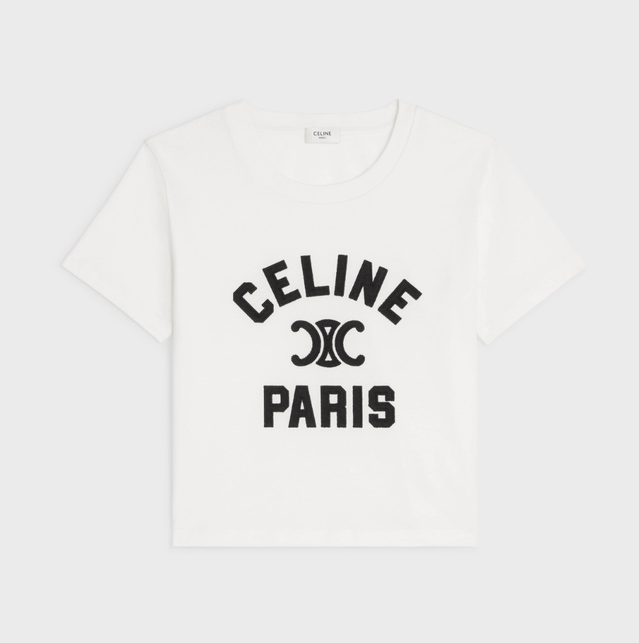 Celine Paris T-shirt in cotton jersey