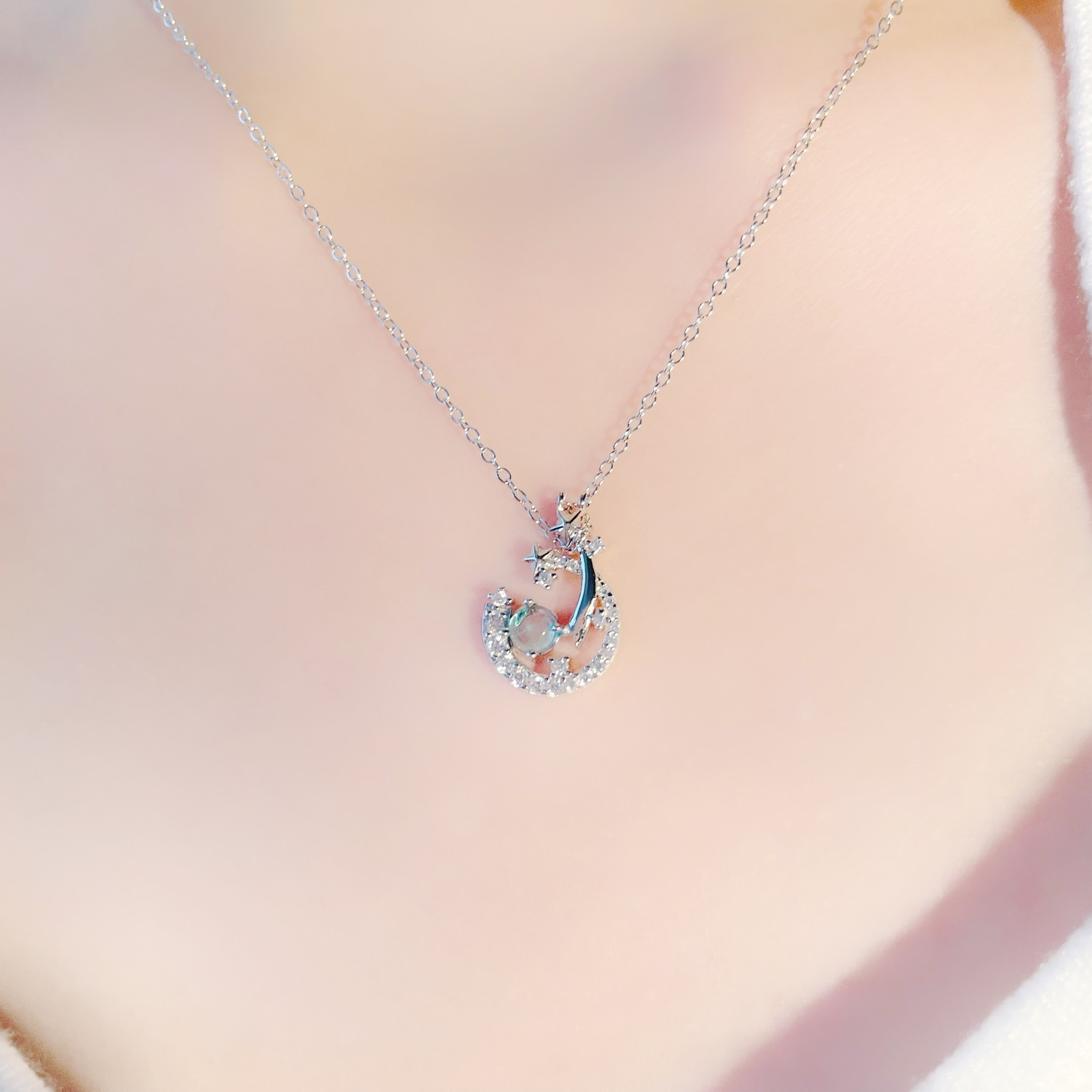 | 925純銀 | 星冠項鍊 | NE0383 |