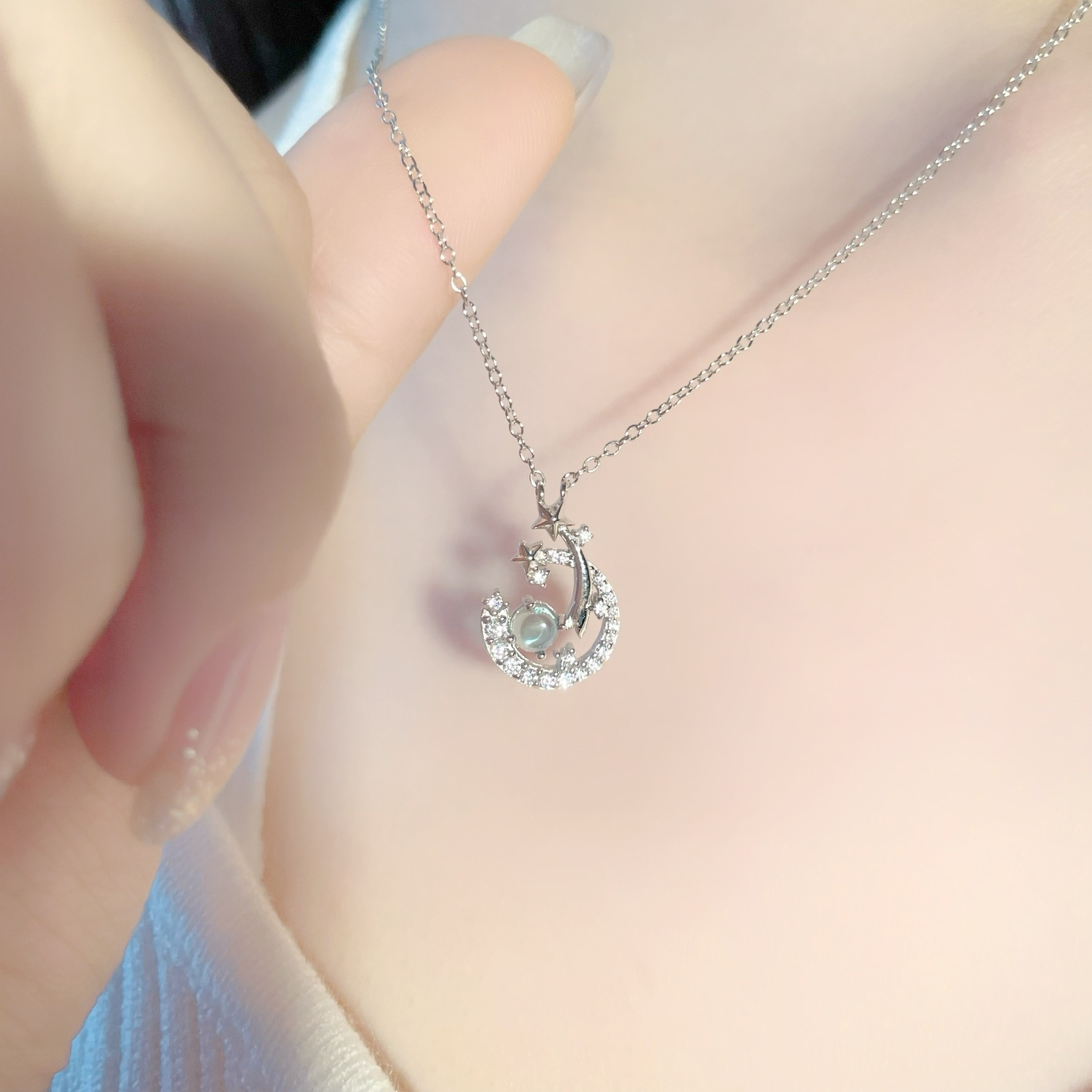 | 925純銀 | 星冠項鍊 | NE0383 |