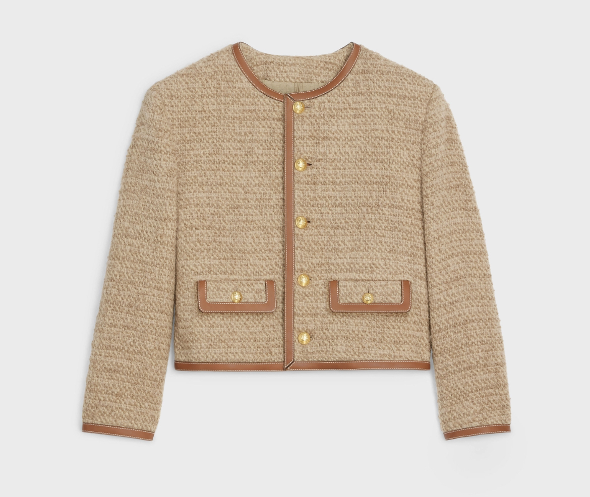 Celine CHASSEUR jacket in mohair wool